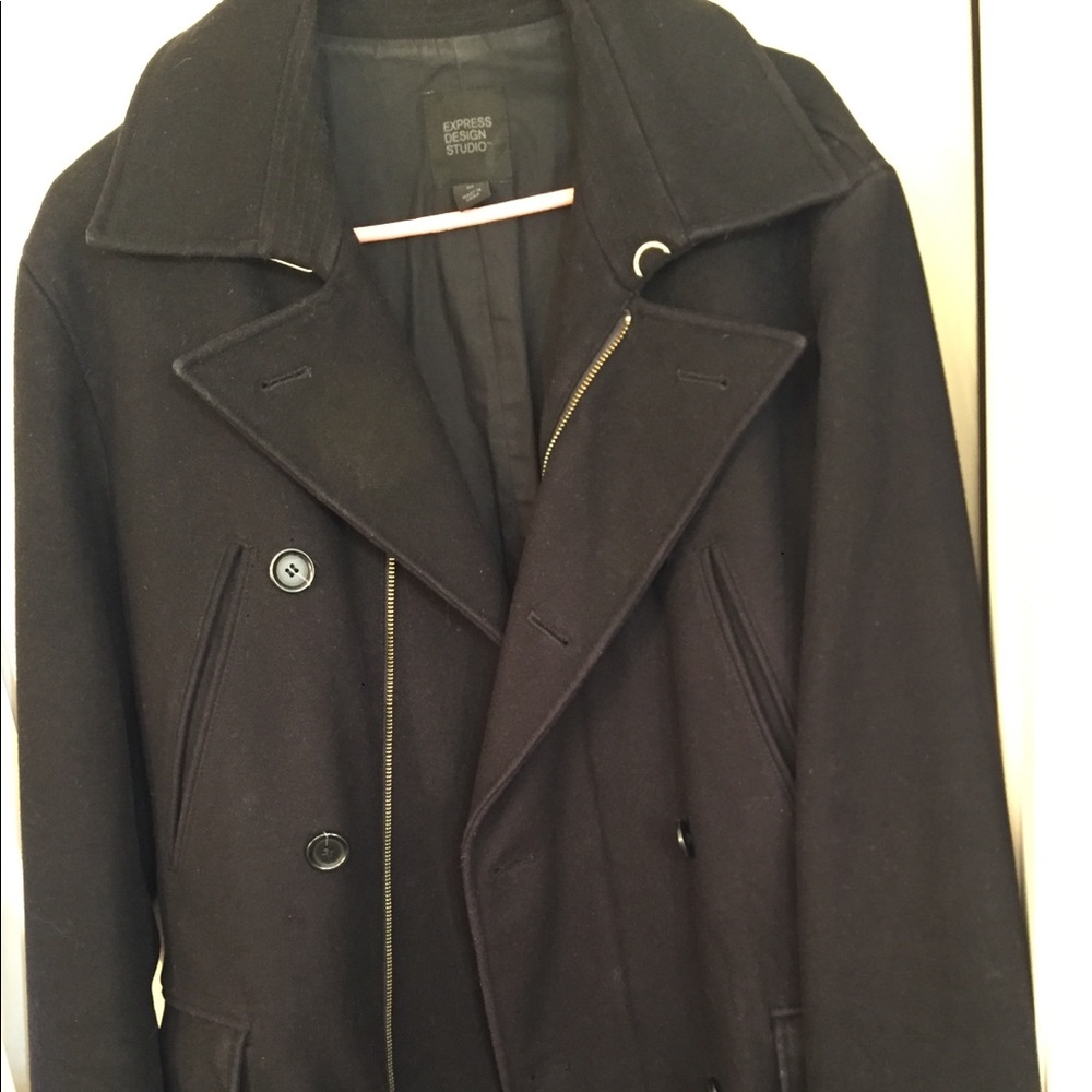 Express men’s pea coat